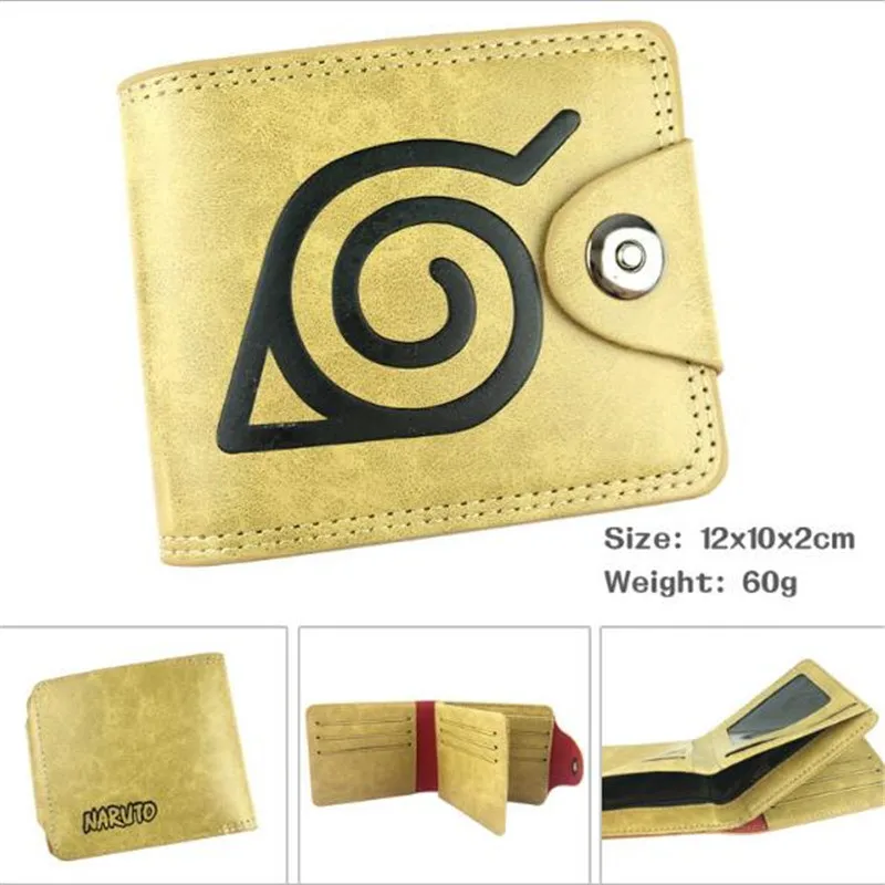 Anime Japan Ninja Women Wallets Purses Coin Purse Teenagers Small Wallet Boys Girls Card Holder Money Bag A1003 | Тематическая