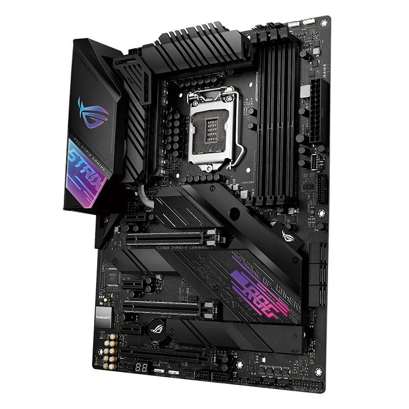 【Advance sale】материнская плата Asus STRIX Z490-E GAMING ATX материнская поддерживает процессор