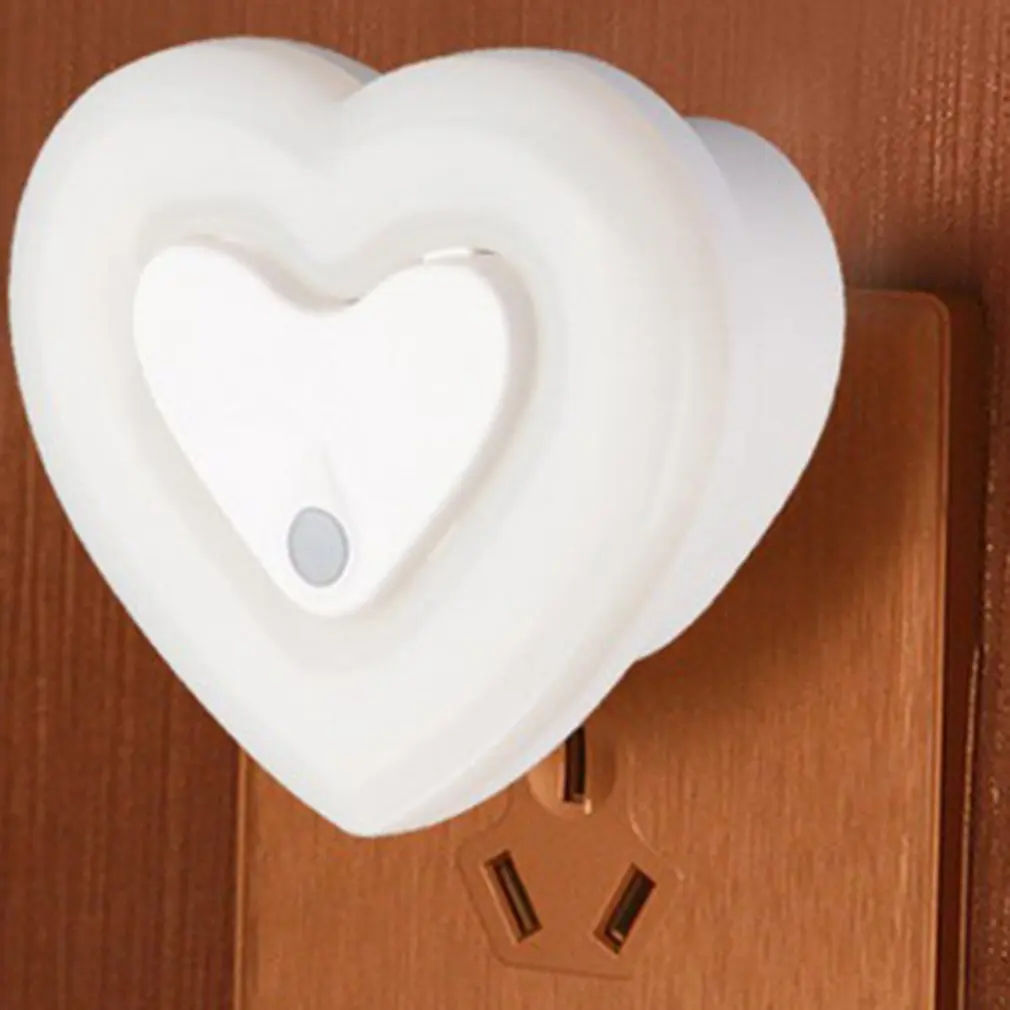 Household Lovely LED Light Auto Induction Sensor Control Bedroom Night Lights Bed Lamp US Plug for Drop Shipping Wholesale Sale | Лампы и