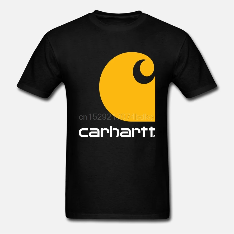 Новая популярная мужская Черная футболка Carhart S 3XL| |