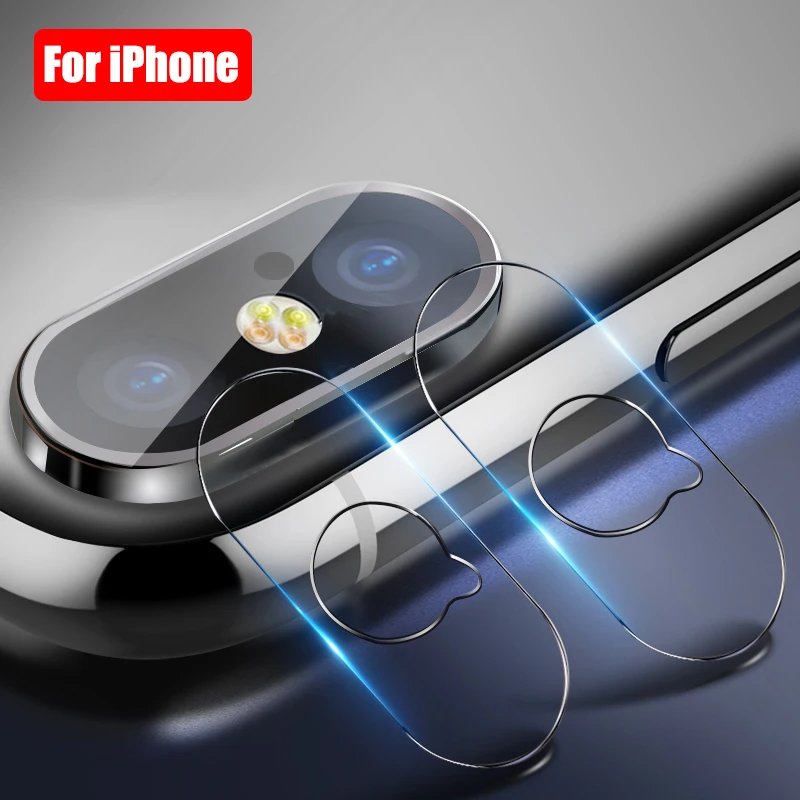2 Pcs Kamera Schutz Glas Für iPhone XR X XS Max Len Protector Film Auf Für Apple i-telefon X S R XSMax Zurück Schutz Glas