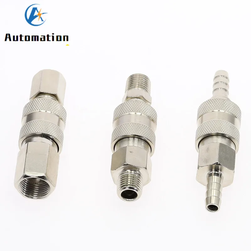 ЕС Тип быстрая пуш-ап в Соединительный Пневматический фитинг высокого Давление