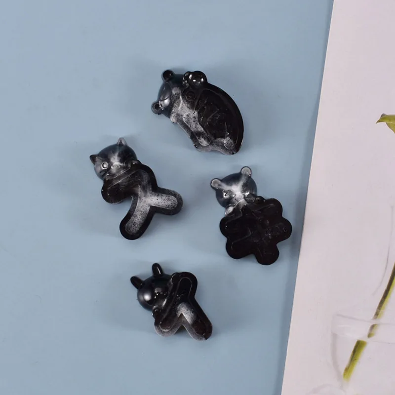 Прозрачная эпоксидная форма сделай сам с головой Микки милое японское домашнее