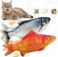 30cm electronic cat toy 3d fish electric usb charging simulation fish toy cat pet toy cat supplies