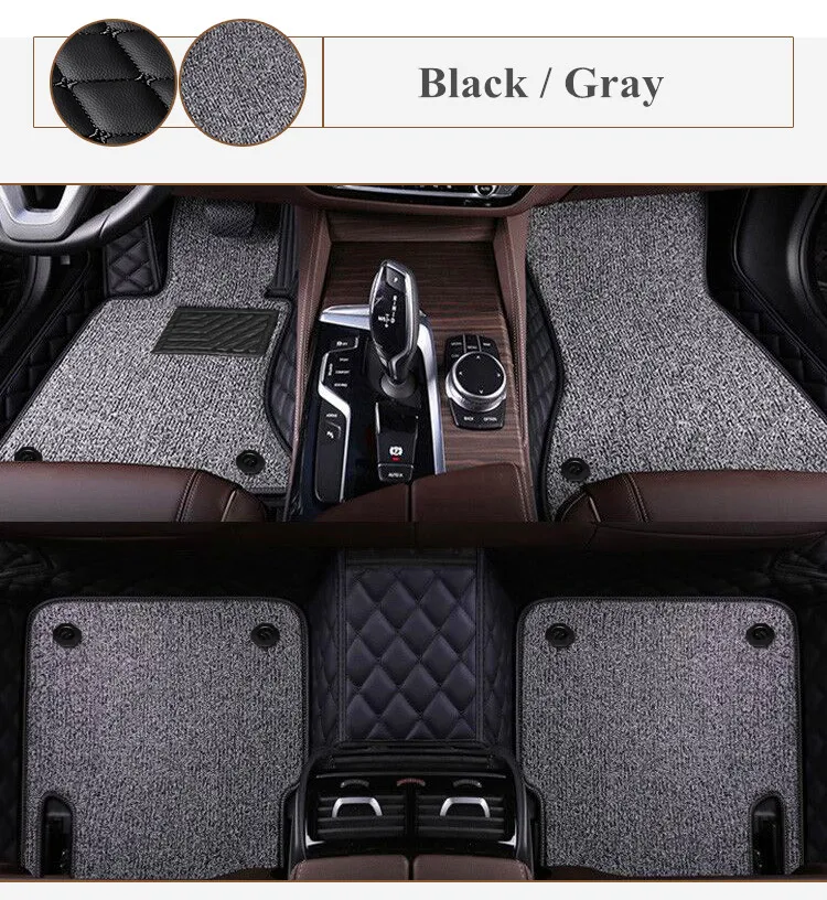 

High quality rugs! Custom special car floor mats for Honda CR-V 2021 durable waterproof double layers carpets for CRV 2020-2017