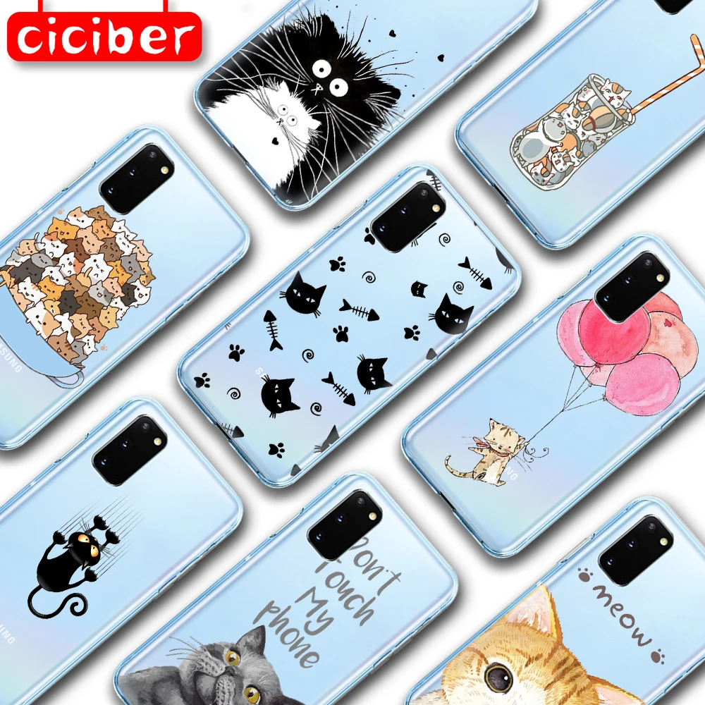 Чехол для Samsung Galaxy S21 S10 S9 S8 S20 Plus Ultra S10E A51 A50 A71 A70 A20E A21S NOTE 20 10 9 8 мягкий ТПУ | Мобильные