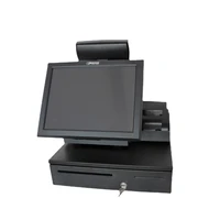 touch screen cash register in pos system cash register used