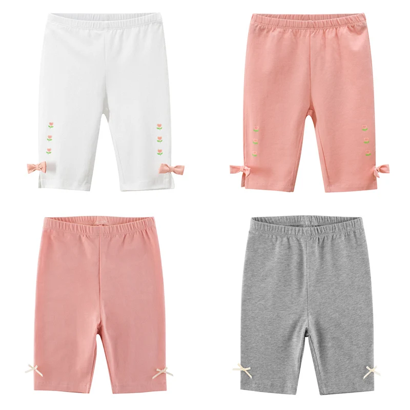Летняя одежда для девочек спортивные штаны ярких цветов детей возрастом Цвет От 2