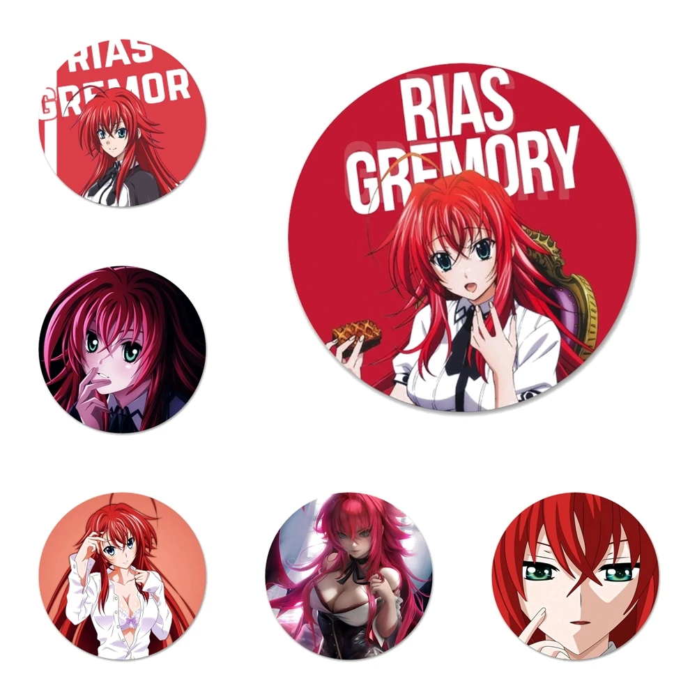 Значок Akeno Rias Gremory для старшей школы DxD значок одежды украшение рюкзака подарок |