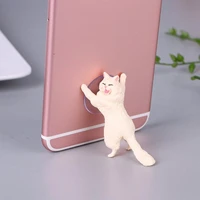 universal cute cat cell phone holder tablets desk car stand mount for xiaomi samsung huawei mobile phone holder suckerggg brand
