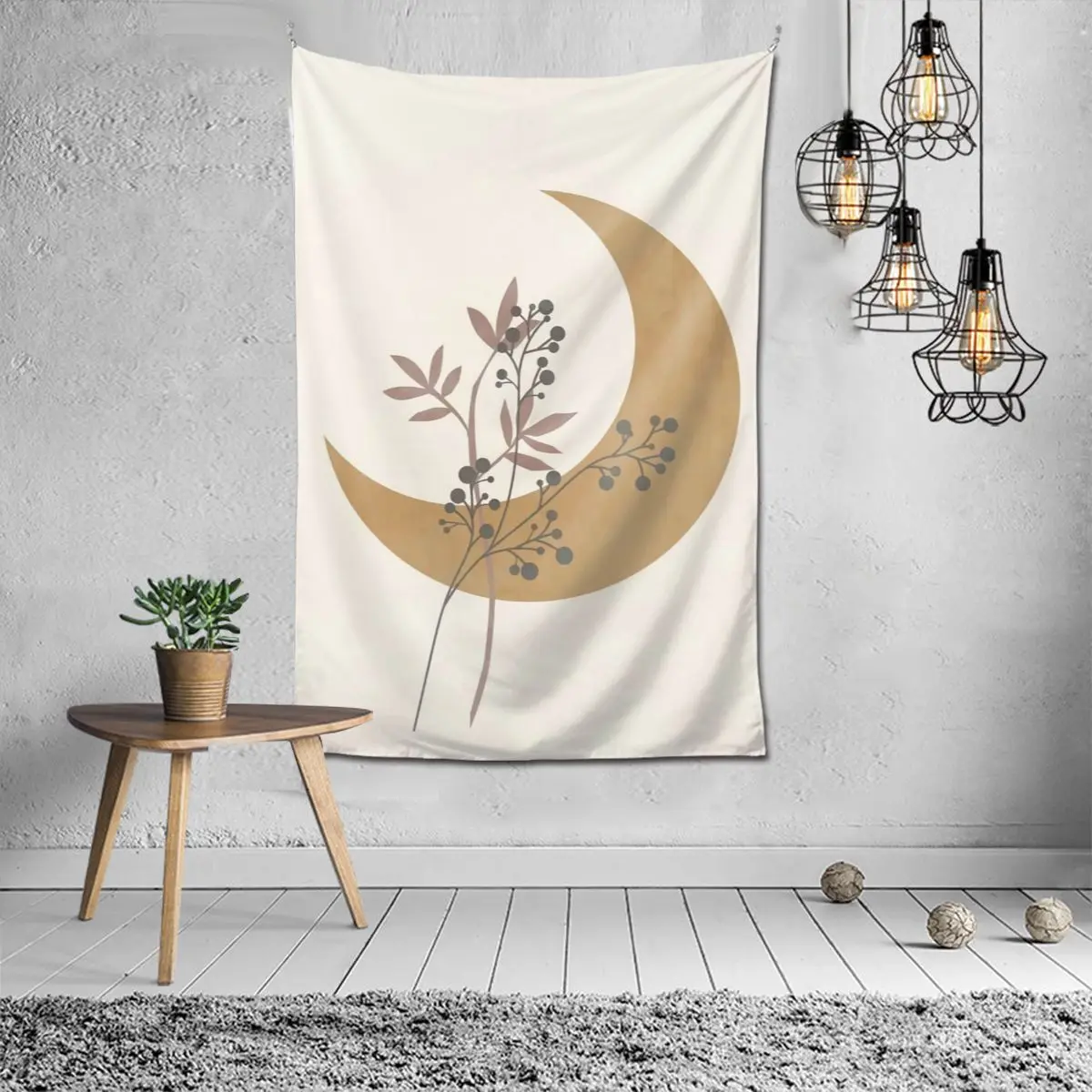 

Bohemian Patterns Bedroom Tapestry Boho Aesthetic Background Hanging Covering Wall Arts Decor Ornaments Beach Mat