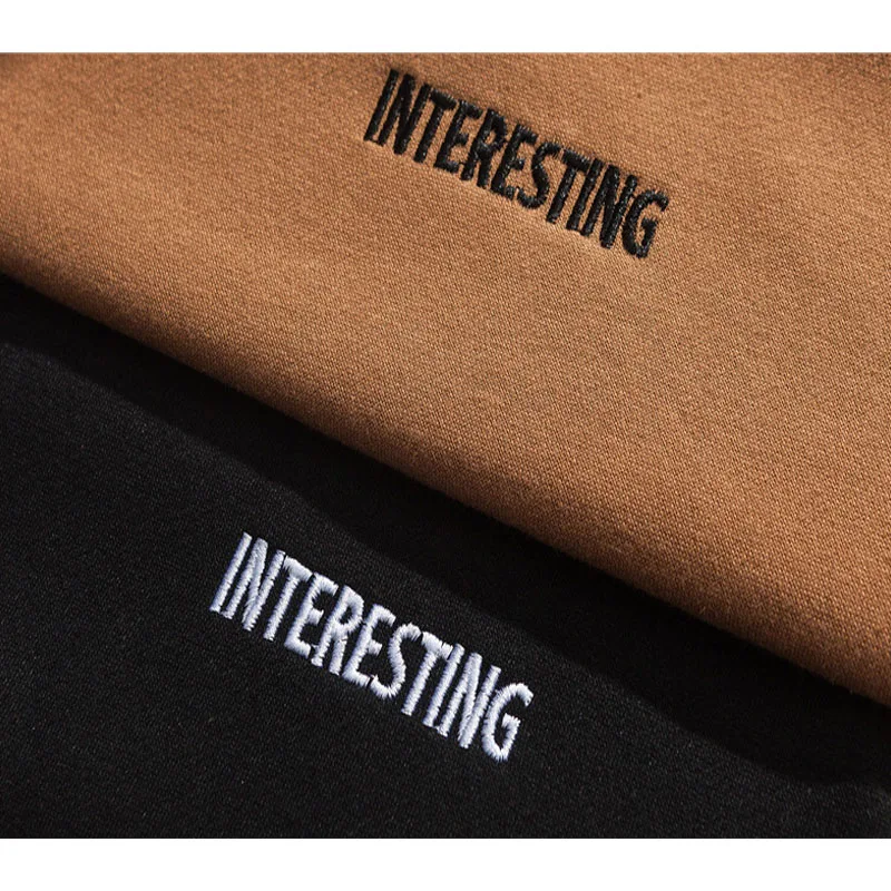 Мужская водолазка в западном стиле Zogaa короткие Пуловеры С Вышивкой Букв мужской