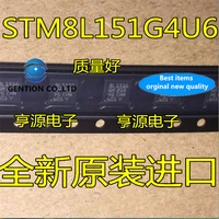 5pcs stm8l151 stm8l151g6u6 qfn28 8l151g 8 bit microcontroller in stock 100 new and original