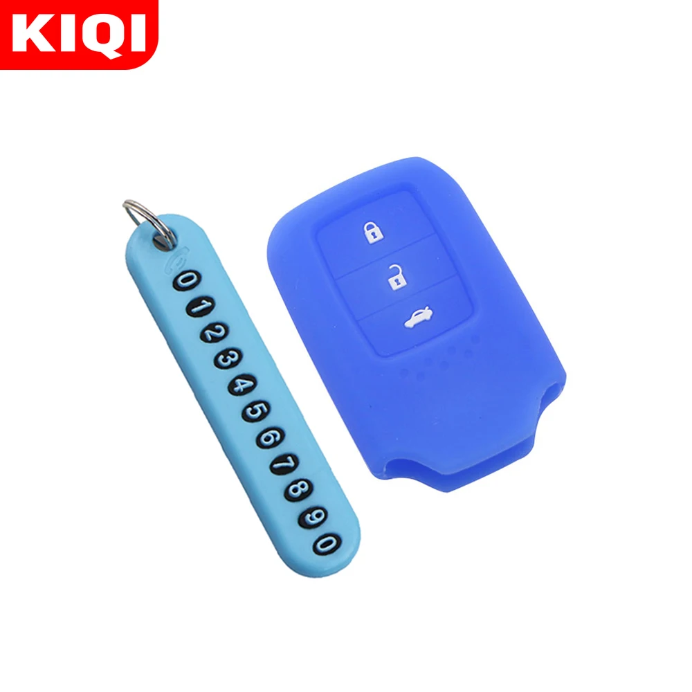 Силиконовый чехол для автомобильного ключа с картой номером телефона подходит