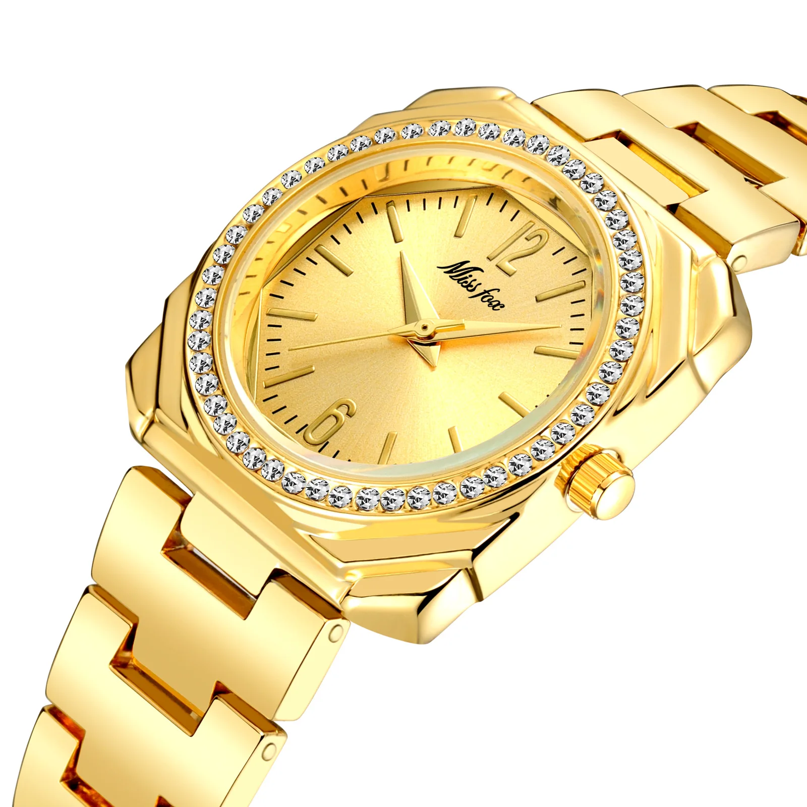 

Часы женские водонепроницаемые с браслетом, Простые Модные, с бриллиантами, разные подарки для жены