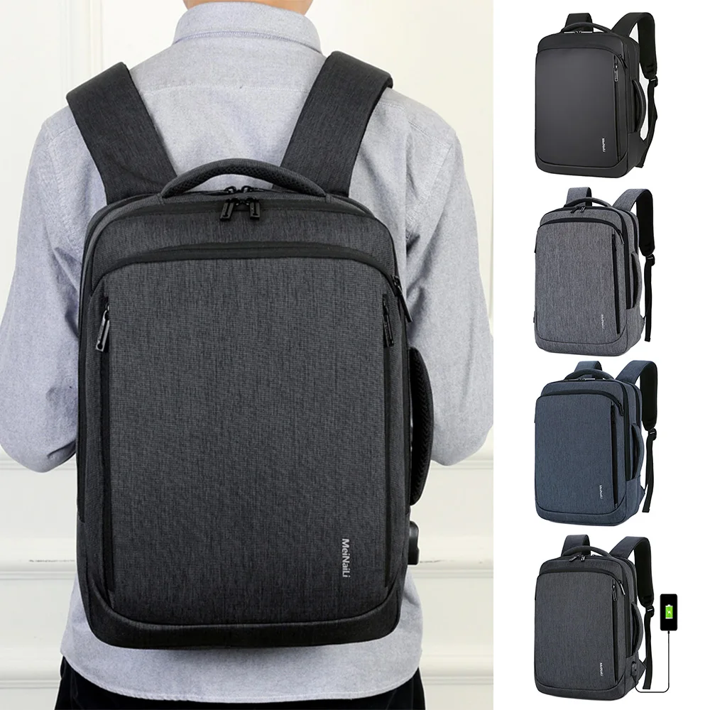 HEFLASHOR рюкзаки для ноутбука мужские рюкзаки бизнес ноутбук Mochila водонепроницаемый рюкзак зарядка через usb сумки для путешествий