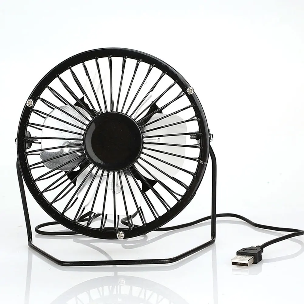 USB Электрический вентилятор охлаждающий мини портативный Настольный Супер