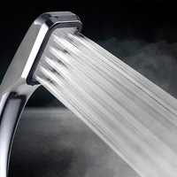 hot sale 300 hole super pressurized shower head square hand shower booster shower head water saving shower drop shipping