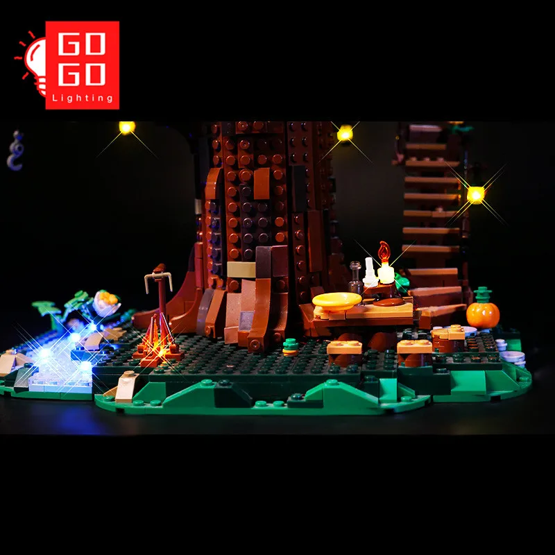 

GOGOMOC Brand LED Light Up Kit For lego 21318 Tree House Lighting Set toys (only light no Model)