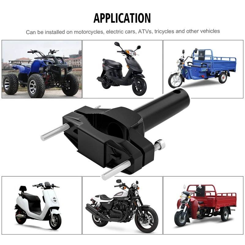 

Motorcycle Extension Bar Bracket Motorbike Off-Road Spotlight Fork Handle Bracket Fixed Lamp Holder