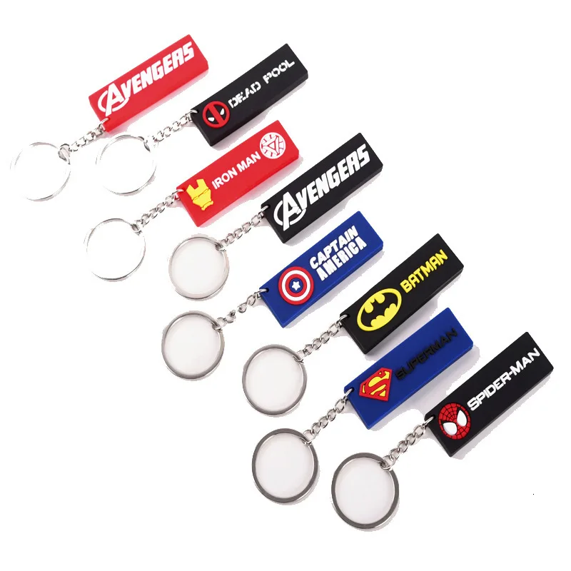 Новый Человек паук брелок Мстители с Железным человеком Капитан Америка