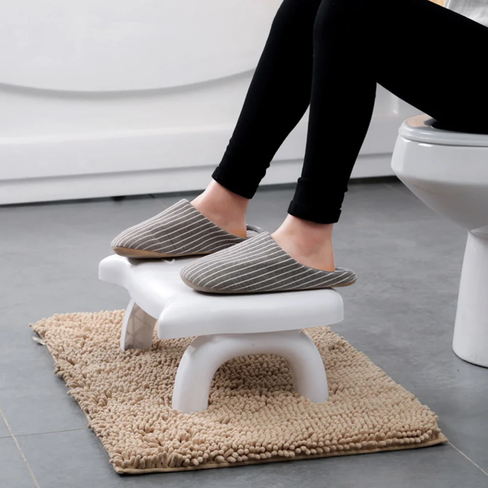 1Pc Anti-slip Kids Toilet Chair Heighten Squatting Stool Home Supply (White) | Мебель