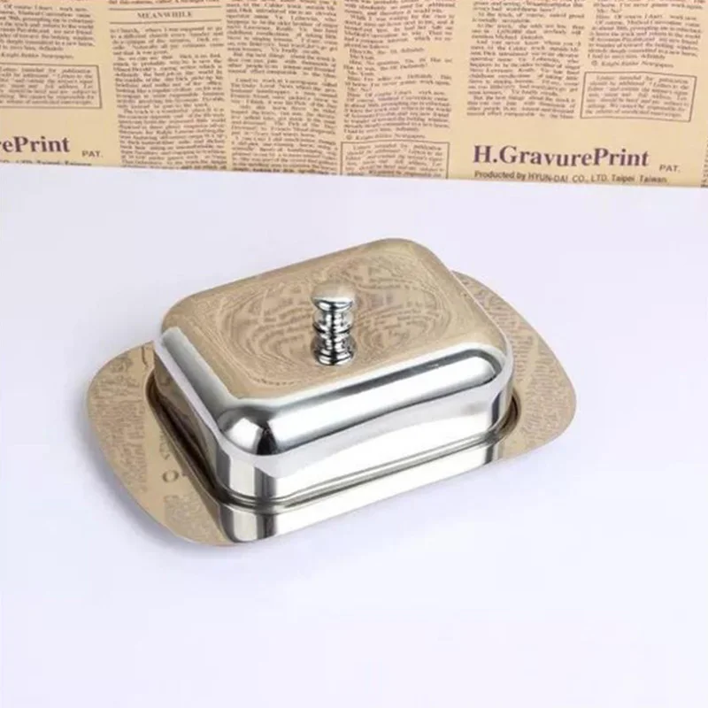 304 коробка для масляной посуды из нержавеющей стали контейнер хранения сыра и