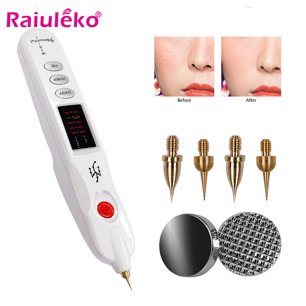 

Laser Plasma Pen Laser Freckle Removal Machine Skin Mole Removal for Face Wart Tag Tattoo Remaval Pen Salon Skin Care Tools NEW