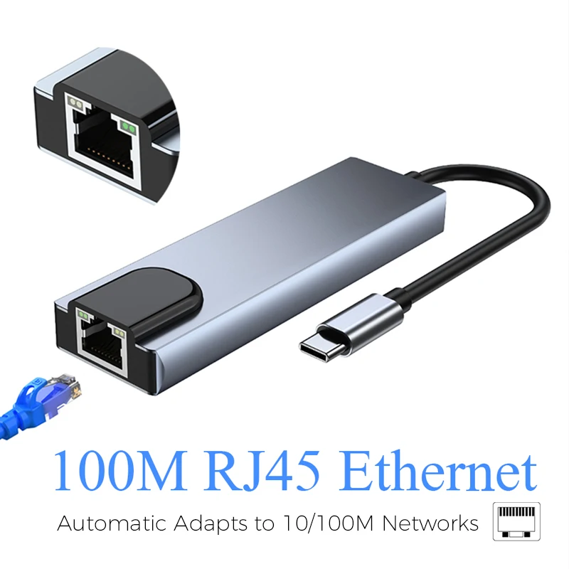 Док-станция Usb C 3 на HDMI хаб с 5/6/8/11 портами PD TF SD для Macbook Pro/Air | Компьютеры и офис