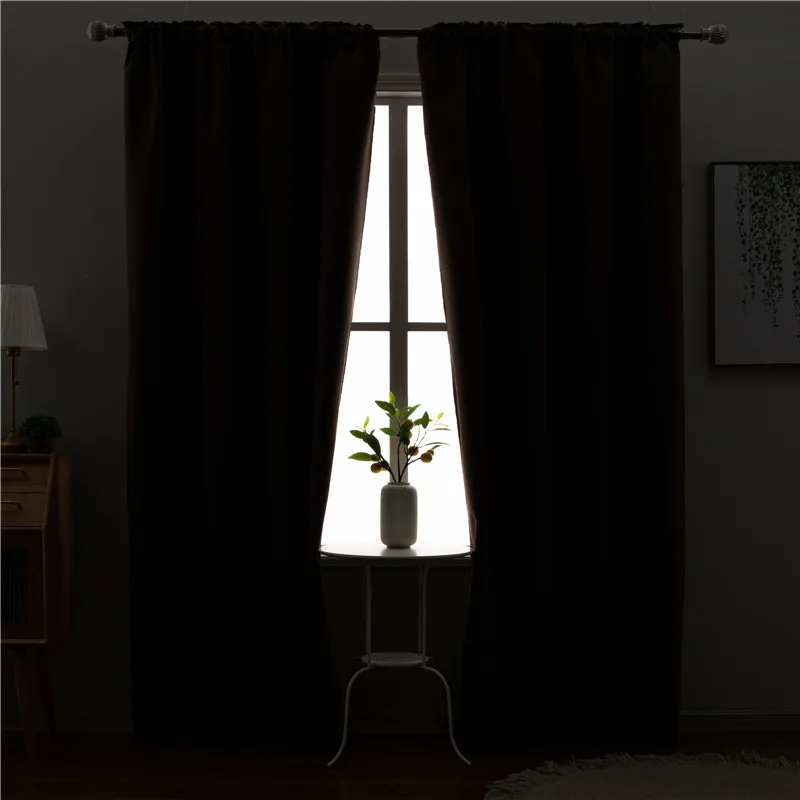 Светонепроницаемые шторы s 100% занавески для гостиной спальни кухни украшение