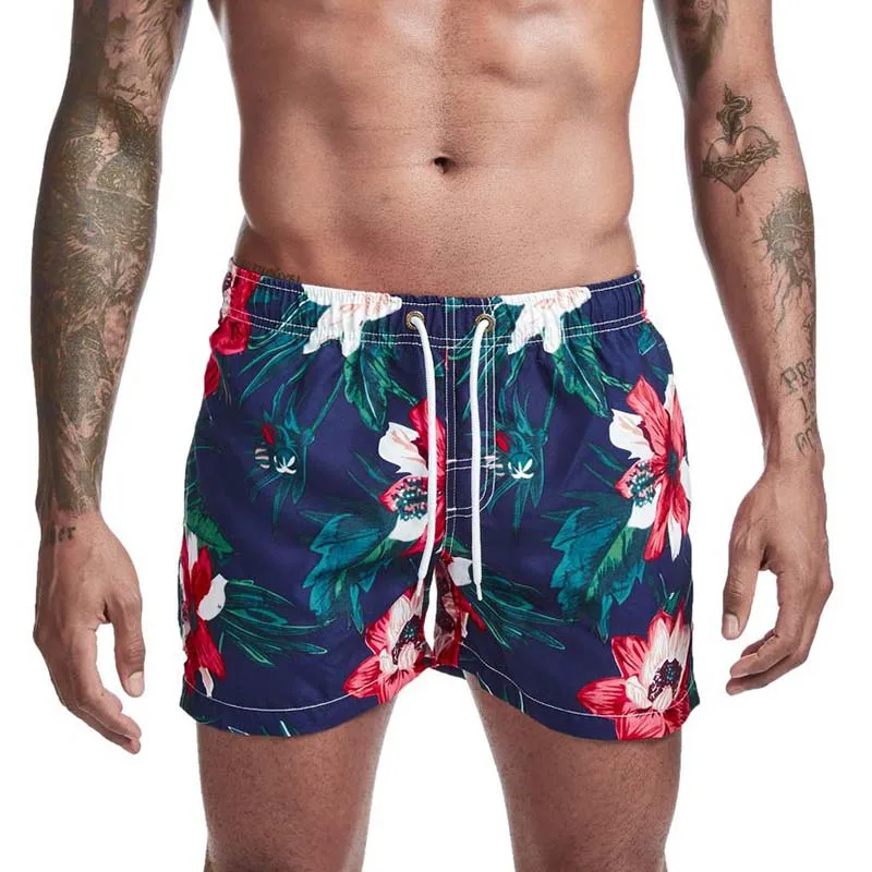 Для мужчин Рубашки домашние печатным рисунком быстросохнущая шорты в уличном