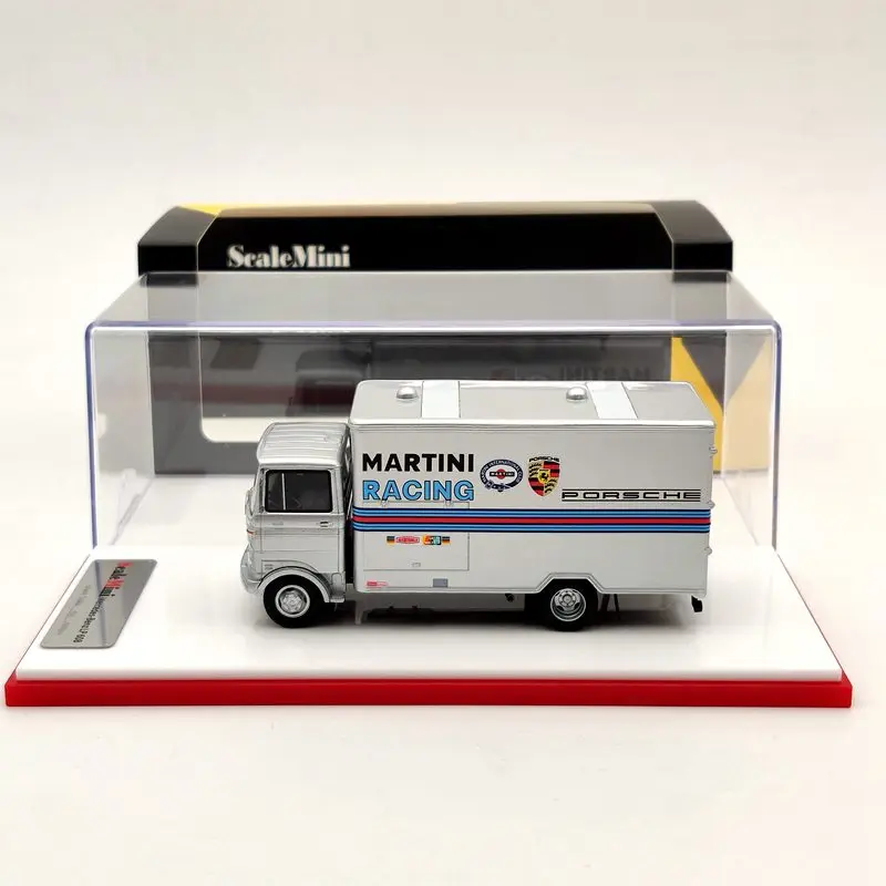 Скалемини 1/64 для M ~ edes-B nz LP 608 Martini гоночные модели из смолы ограниченный выпуск