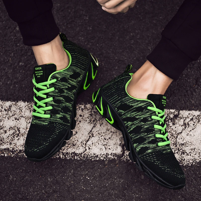 

Men's Shoes Casual High Quality Lace-up Sneakers Breathable Zapatillas Hombre Slip on Shoes MenTenis Masculino Adulto