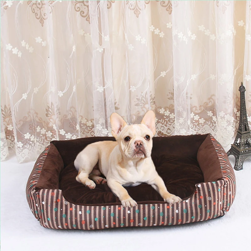 Коврик для кровати собаки питомца щенка флисовый питомник зимний плюшевый