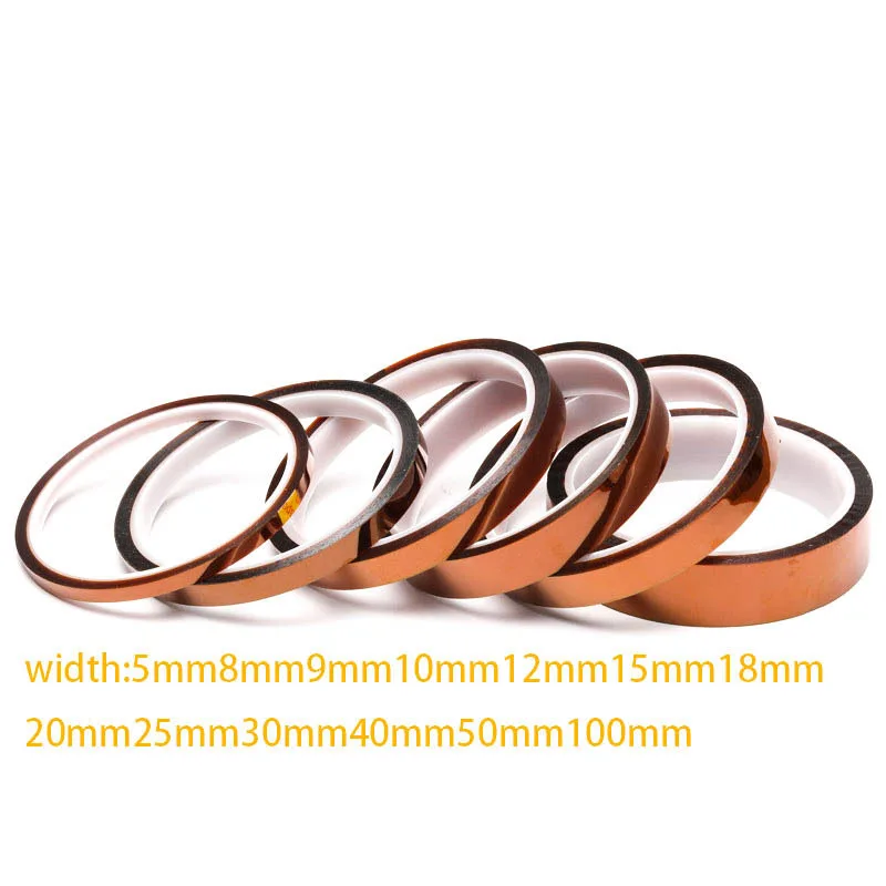 

Jyrkior Heat-Resistant Film Silicone Coating High Temperature Tape Polyimide Insulating Thermal Adhesive Tape