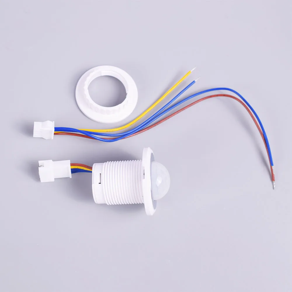 PIR Motion Sensor Auto Switch AC85-265V IR Infrared Detector Adjustable Time Delay and Darkness | Обустройство дома