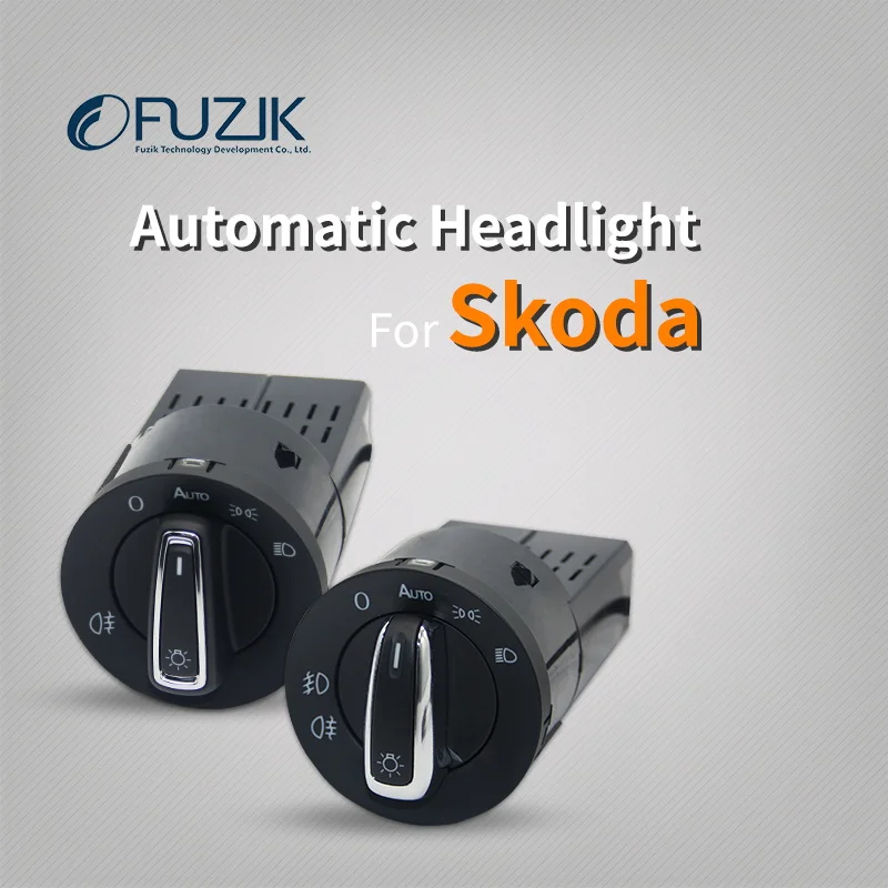Автоматический светильник Fuzik для skoda octavia superb yeti rapid fabia автоматический с датчиком