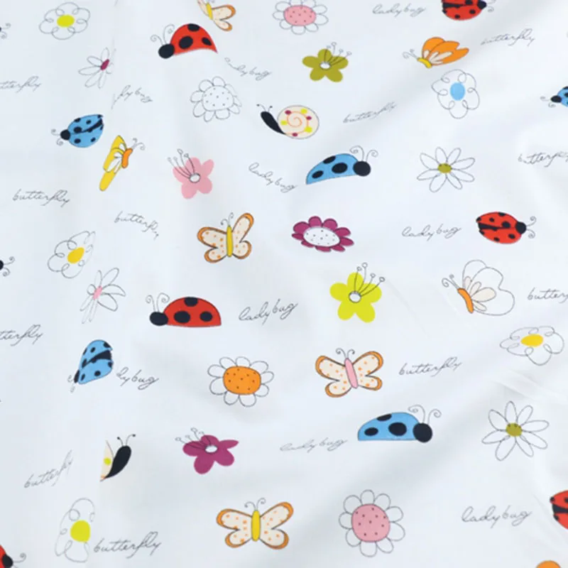 100% хлопок красная полоса серия печатная ткань для квилтинга детей Лоскутная