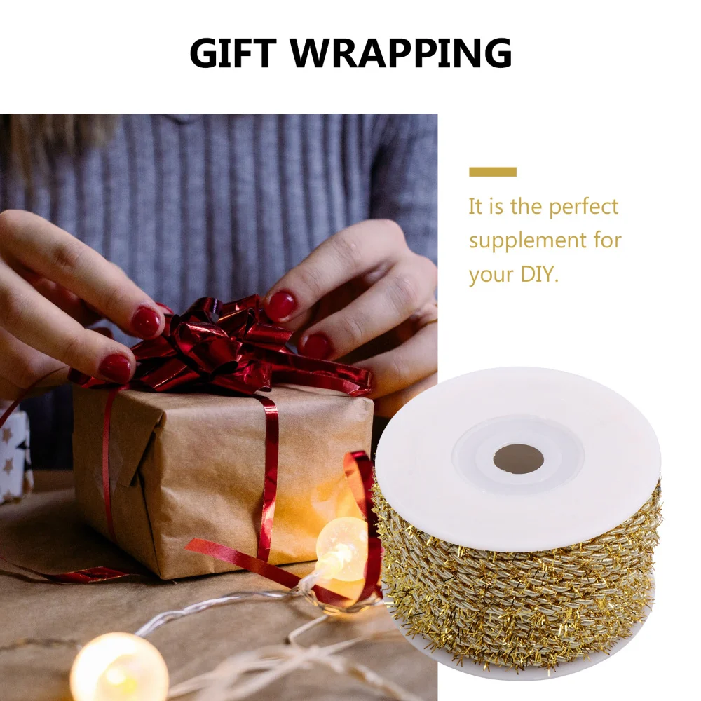 1 рулон шнурка для декоративной упаковки Dacron атласная лента | Дом и сад