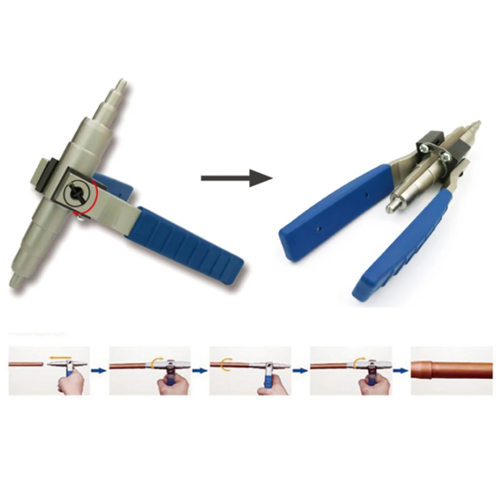 

Install Repair Hand Expander Pipe Tube Expander Aluminum Alloy Hand Tools