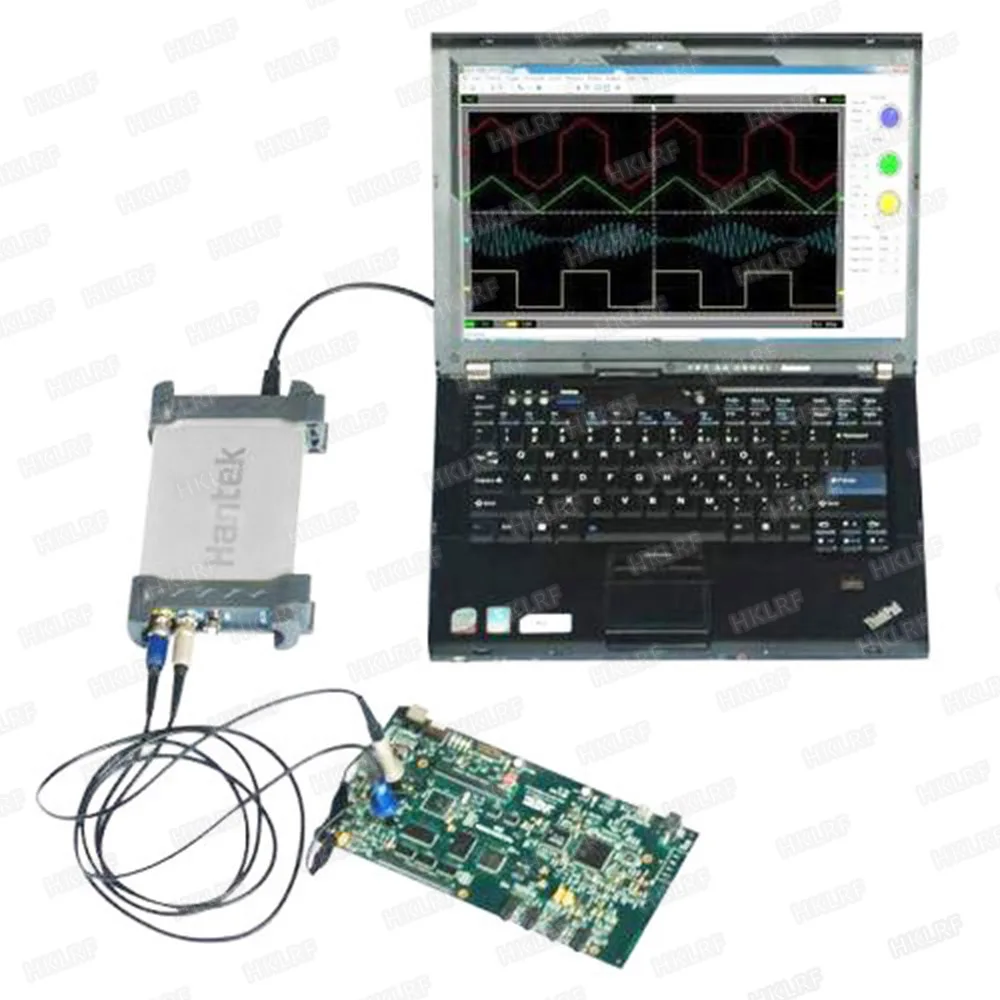USB-осциллограф Hantek 6022BL 2 цифровых канала пропускная способность 20 МГц частота