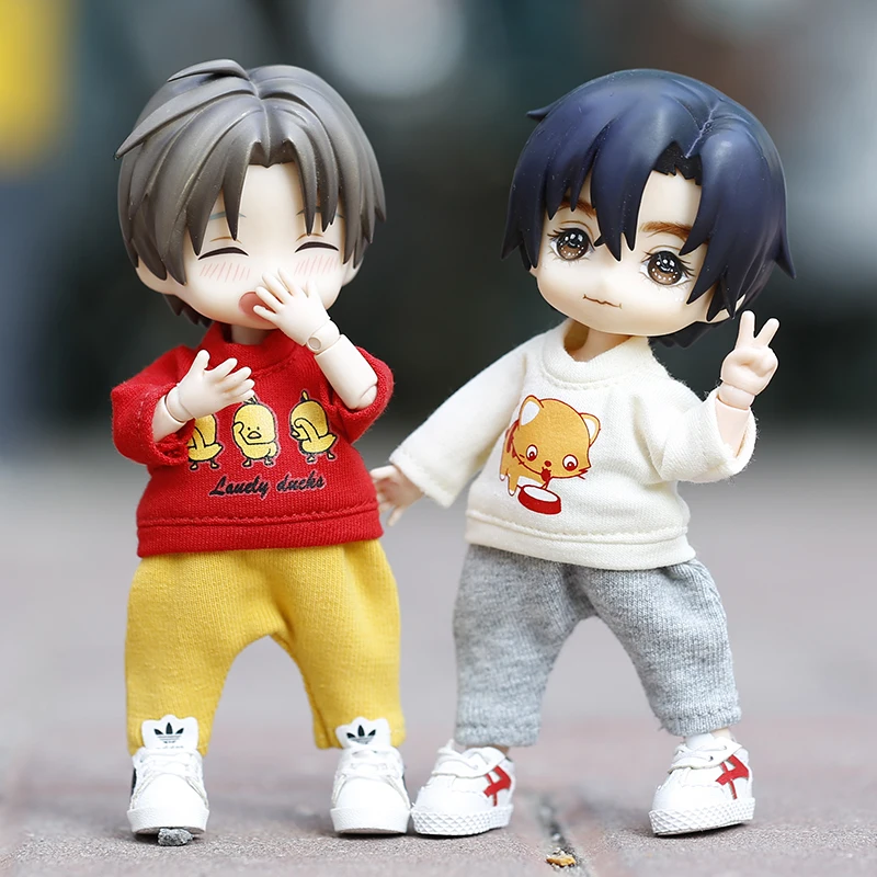 Ob11 детская одежда повседневные брюки сагги хаваи для GSC глиняная голова красивый