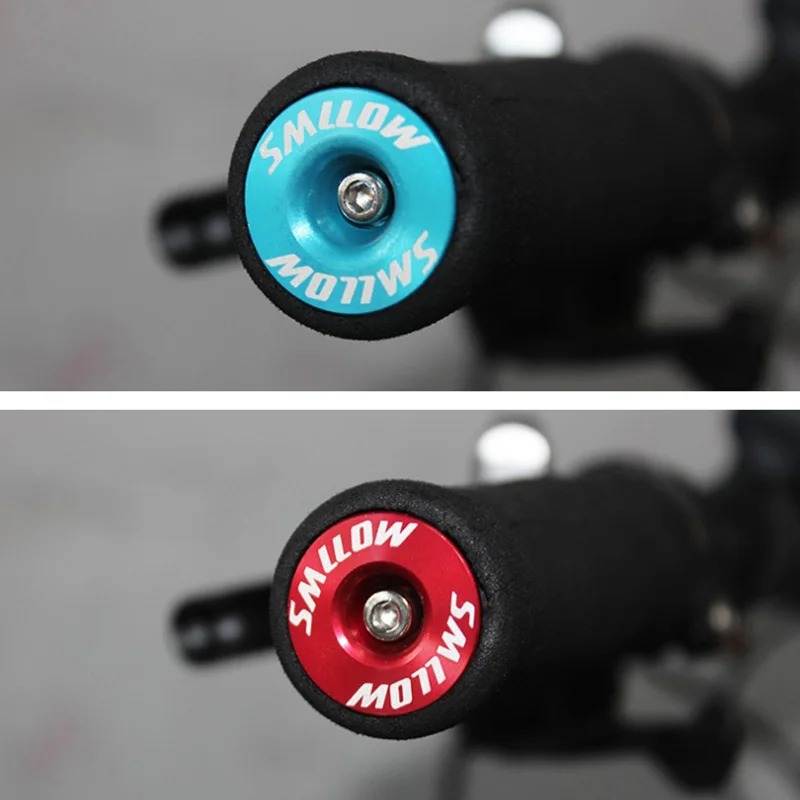 

1 Pairs Bike Handlebar End Plugs Road Bike Cycling Aluminum Handlebar Grips Handle Bar Cap