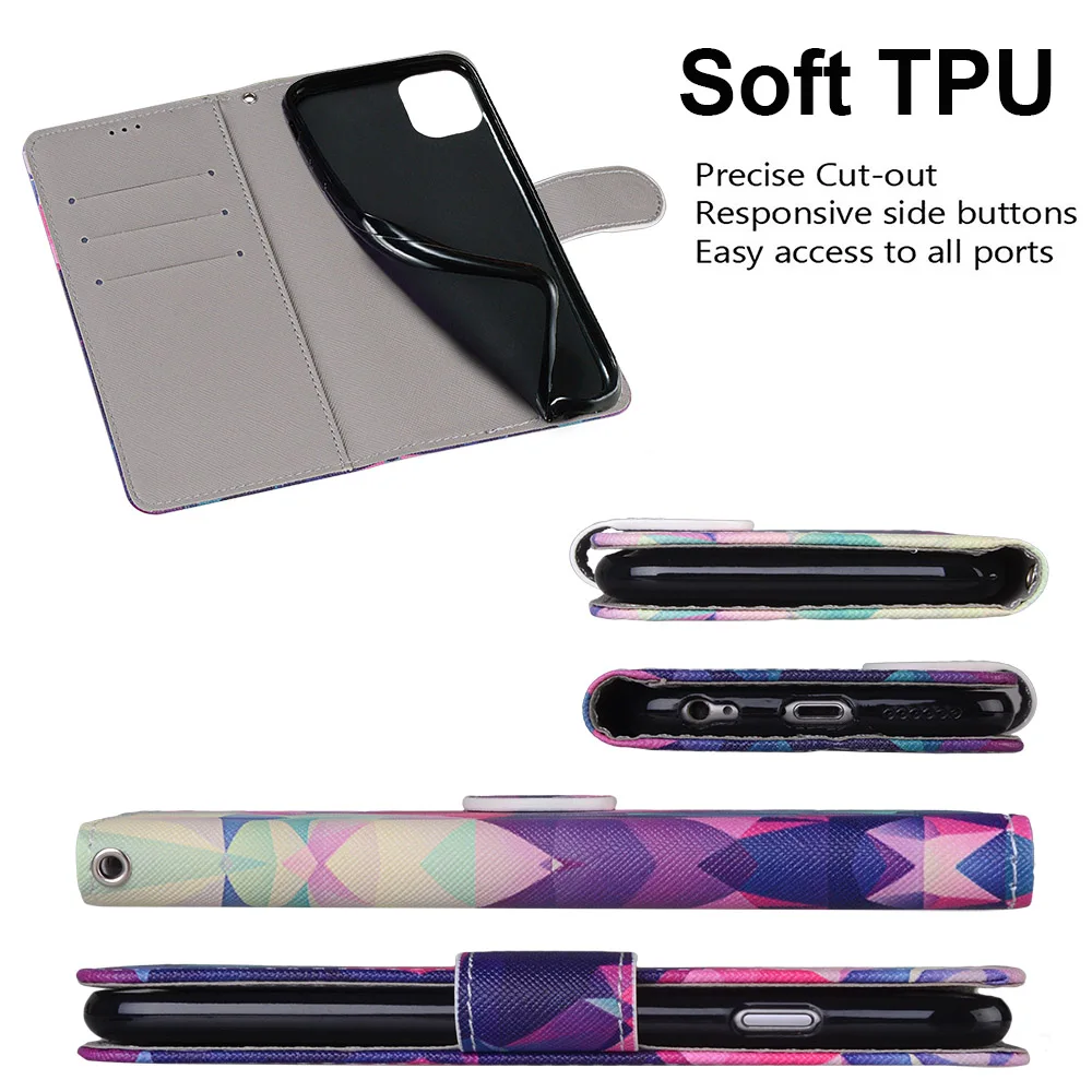 Чехол 5 7 дюйма для Meizu M8 V8 pro Роскошный чехол из искусственной кожи с магнитной