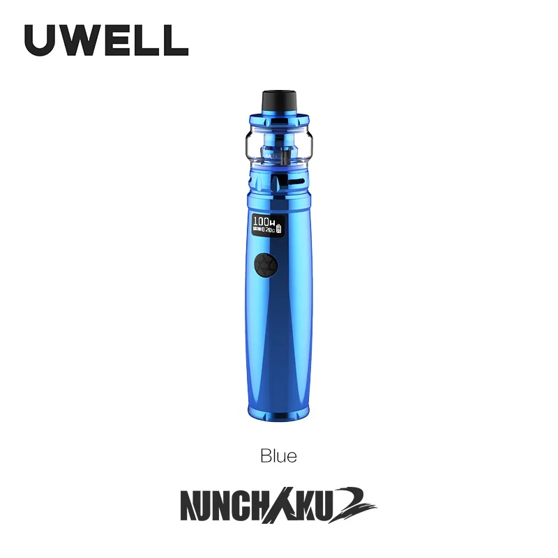 Набор для вейпа UWELL Nunchaku 2 100 Вт 5 мл бак нунчаку с сетчатой катушкой поддержкой