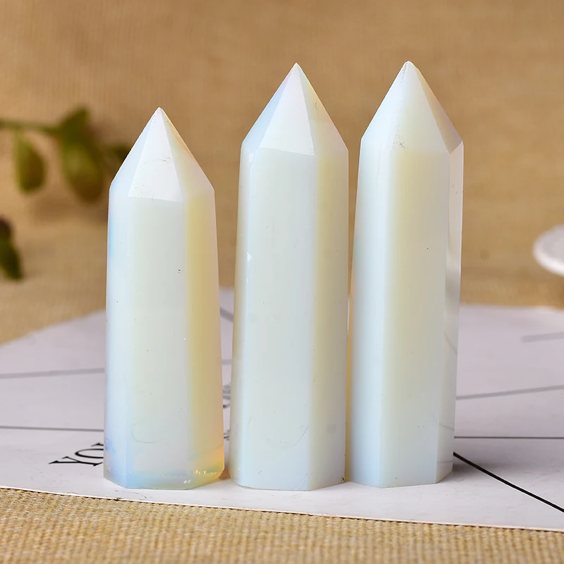 1 шт. натуральный кристалл зеркальная точка лечебный камень обелискатель сделай