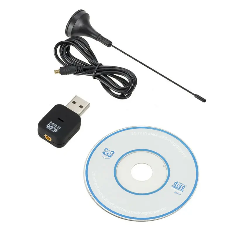 Новый USB 2 0 цифровой DVB-T SDR + DAB FM HD tv Stick антенна тюнера ключ видео 3E30 | Электроника