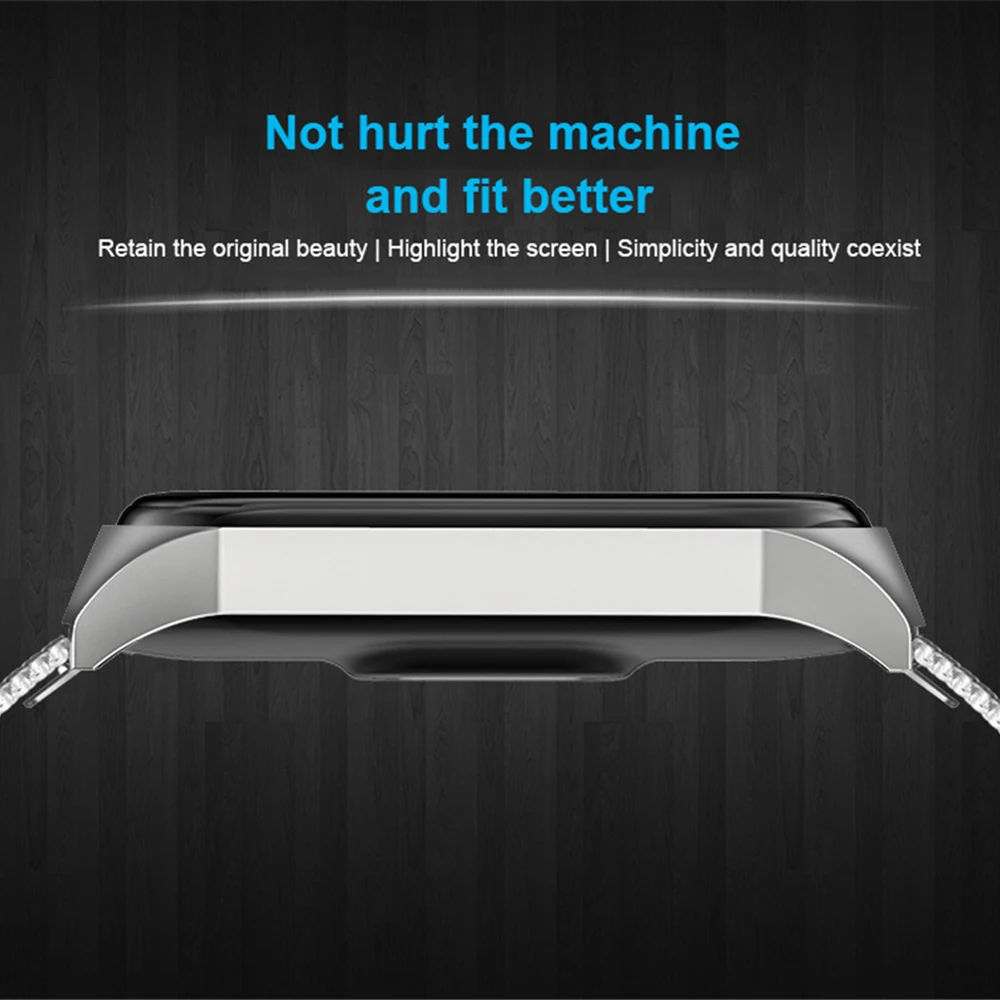 

10 Colors Metal Strap For Mi Band 3 4 5 Wristband Sport Wristbands Replacement Mi Band For Xiaomi MiBand 3 4 5 Strap