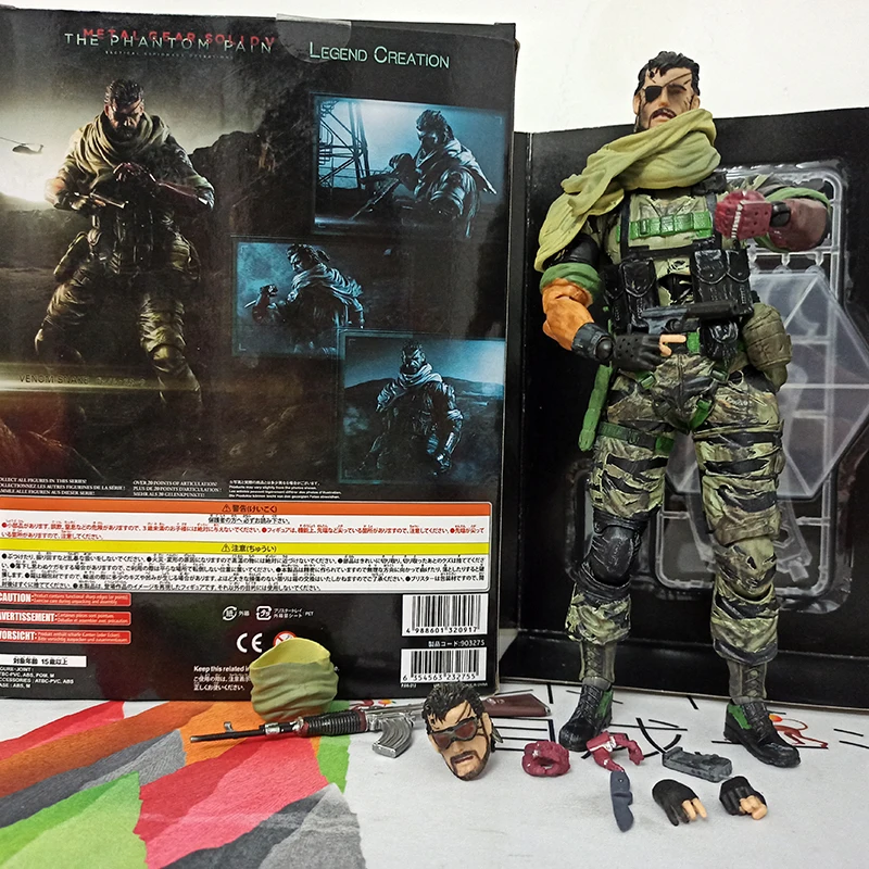 

PLAY ARTS Metal Gear Solid V Snake Figma 243 METAL GEAR SOLID 2: SONS OF LIBERTY Action Figure Model Toys