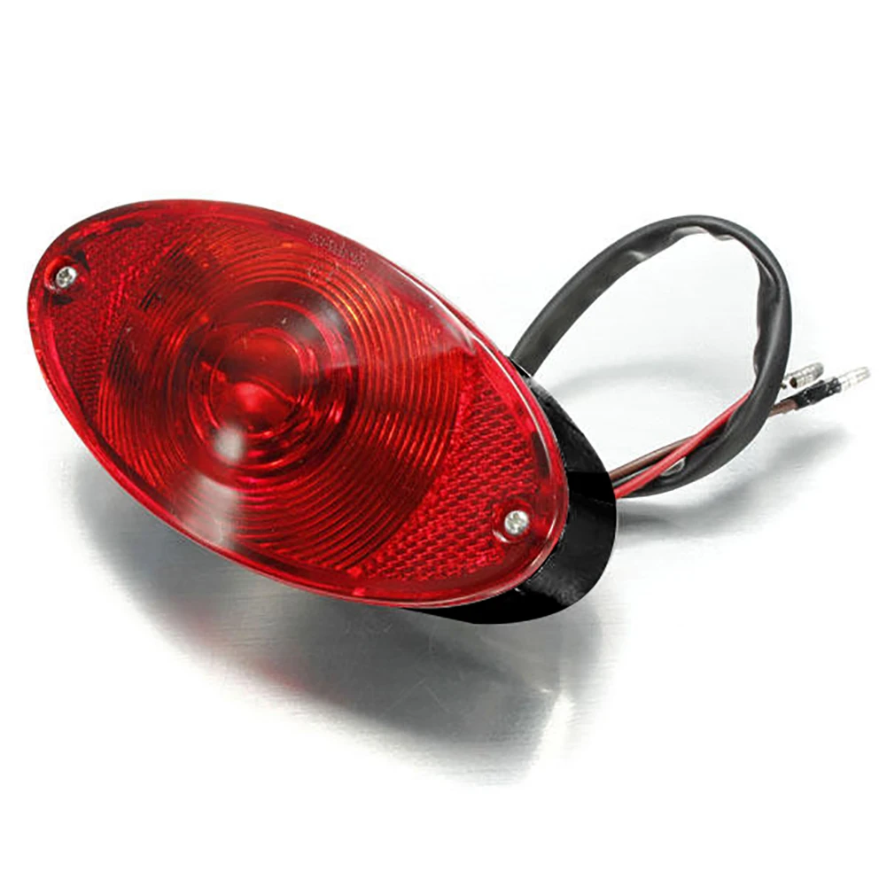 12V 10W Motorcycle Rear Brake Stop Lamp Tail Light Red For Motorbike Chopper Dirt Bike Universal |